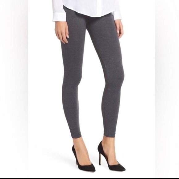 Spanx Look At Me Now Seamless Leggings Heather Gray Size XL - Picture 4 of 8